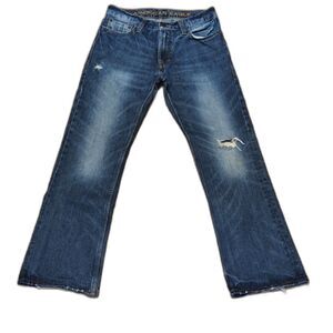 SOLD!! American Eagle Y2k Mens 30 x 30 Low Rise Boot Distressed Skater Grunge